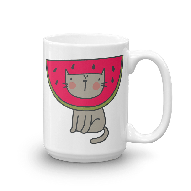 Summer Cat 'Watermelon' Mug Collection