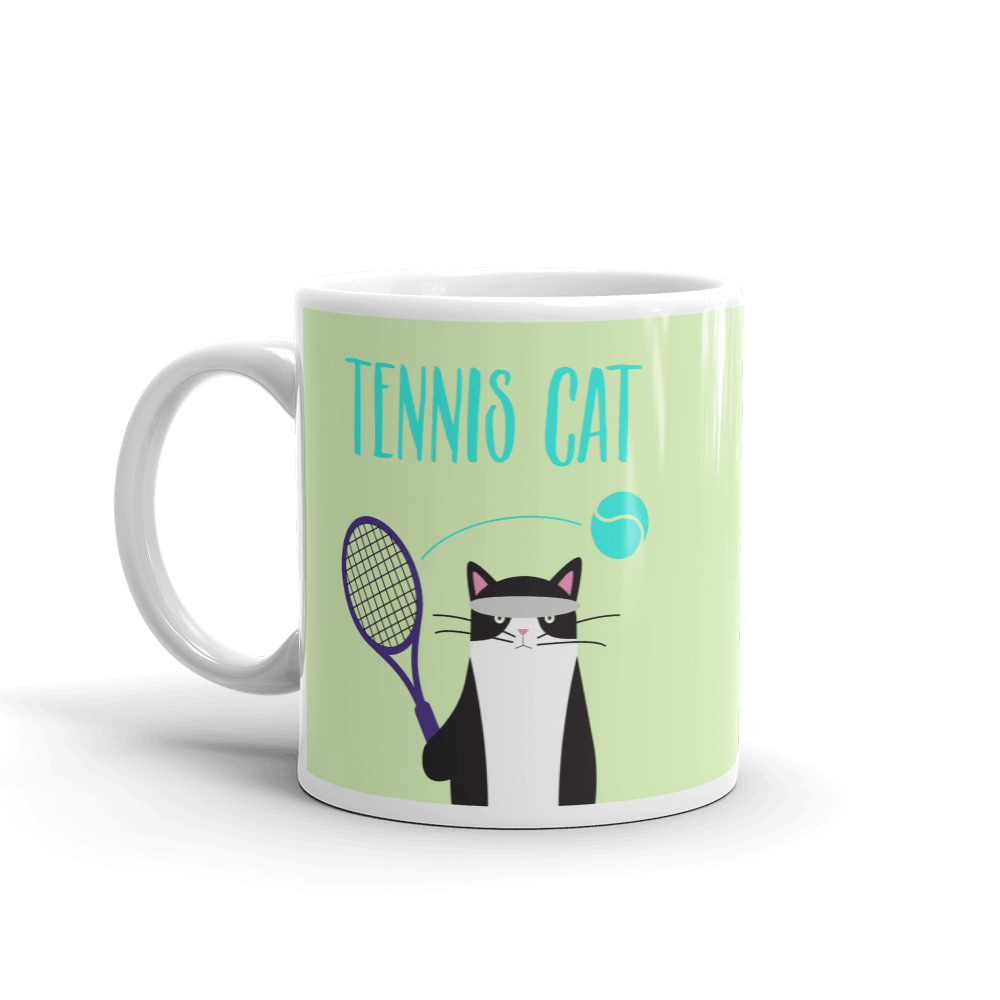 Cosmo 'Tennis Cat' Mug