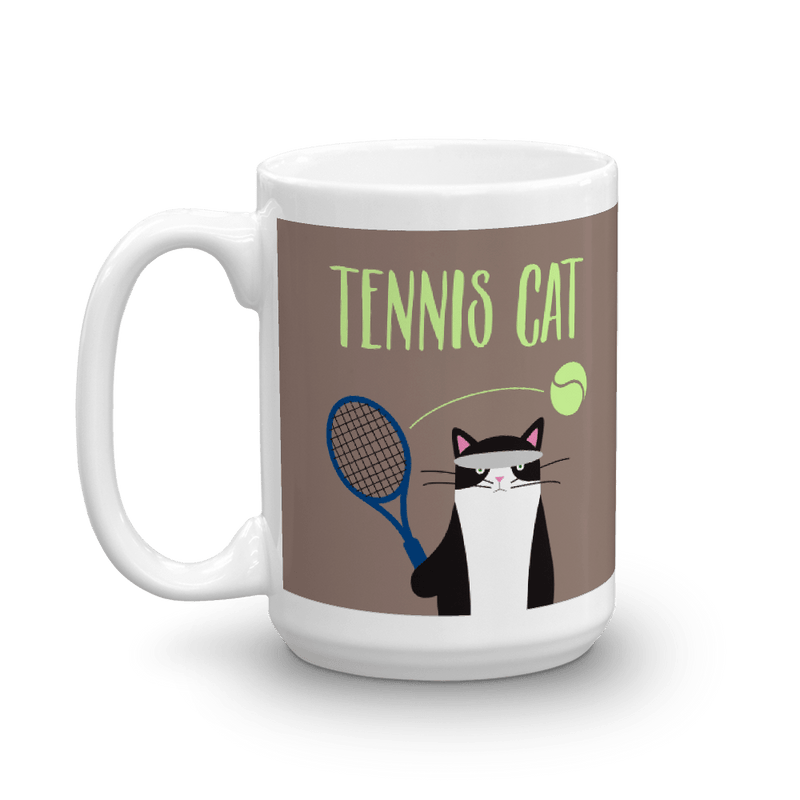 Cosmo 'Tennis Cat' Mug
