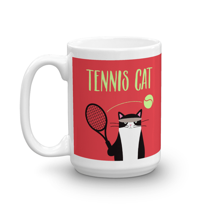 Cosmo 'Tennis Cat' Mug