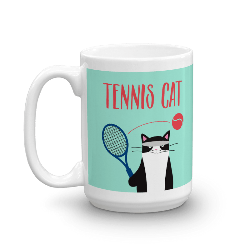 Cosmo 'Tennis Cat' Mug