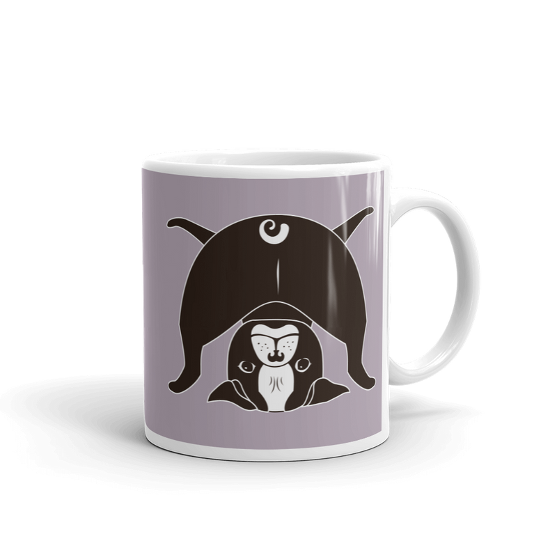 Yoga Pug 'I see you' Mug