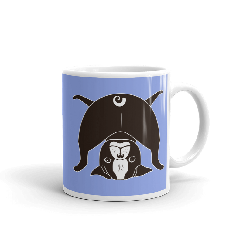 Yoga Pug 'I see you' Mug