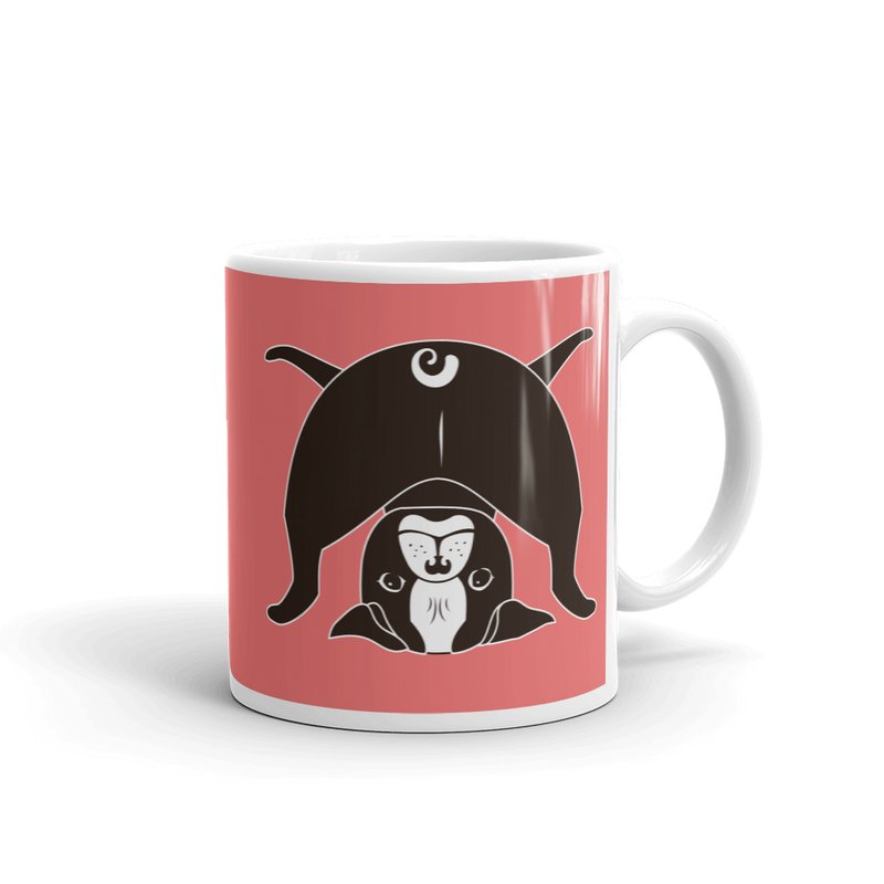 Yoga Pug 'I see you' Mug
