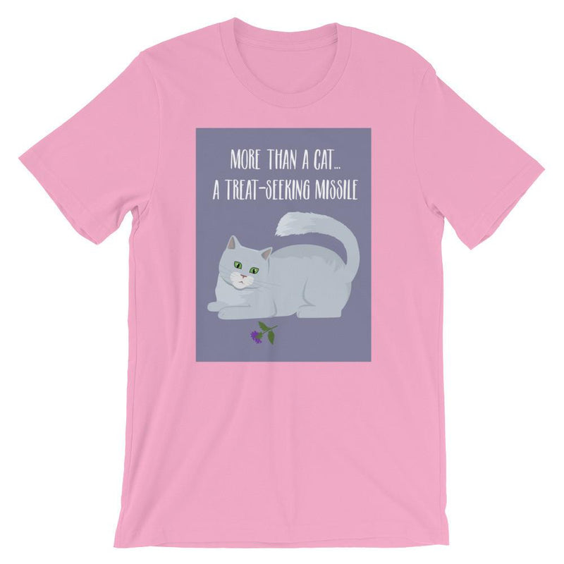 Catitude Cats 'Treat Seeking' Unisex Short Sleeve T-Shirt
