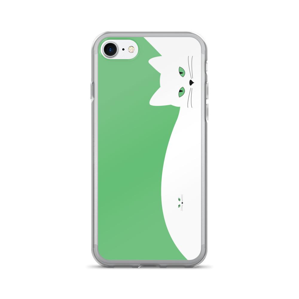 Inscrutable Cat Juicy Fruity Kiwi iPhone 7 Case