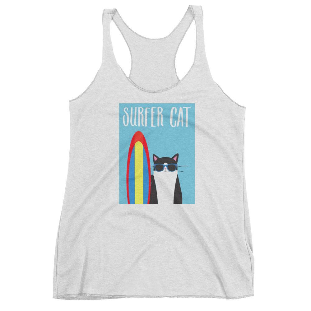 Cosmo Cat 'Surfer' Women's Tank Top