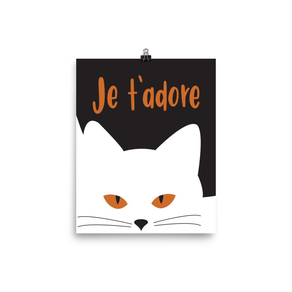 Inscrutable Cat 'Poster