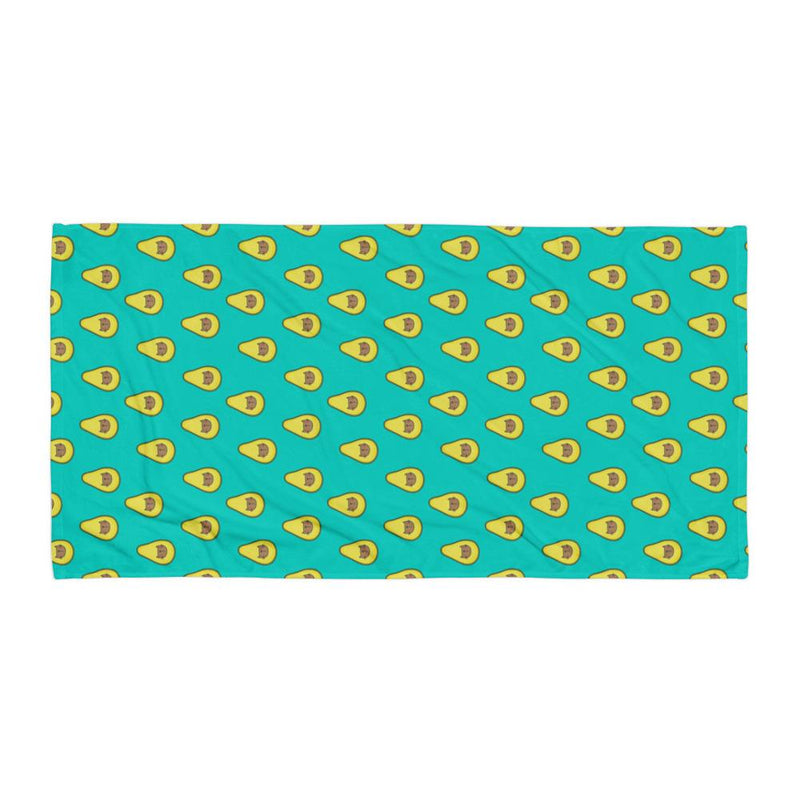 Summer Cat 'Avocado' Versatile Lightweight Towel