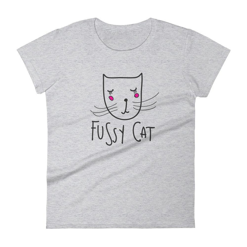 Catitude Cat 'Fussy' Women's Short Sleeve T-Shirt