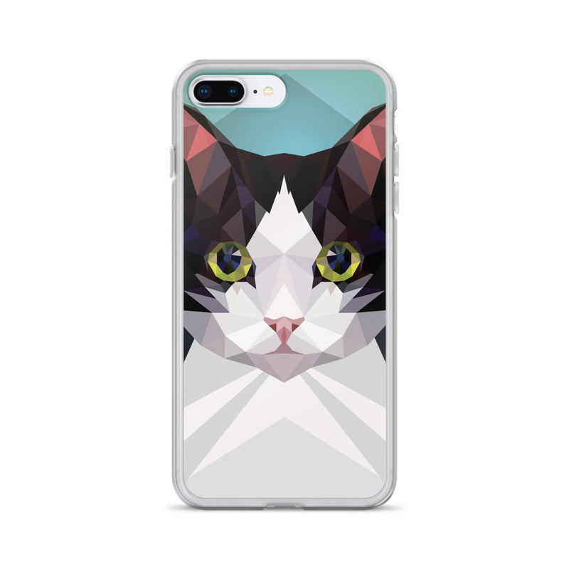 Color-Me Cat 'Tuxedo' iPhone Case