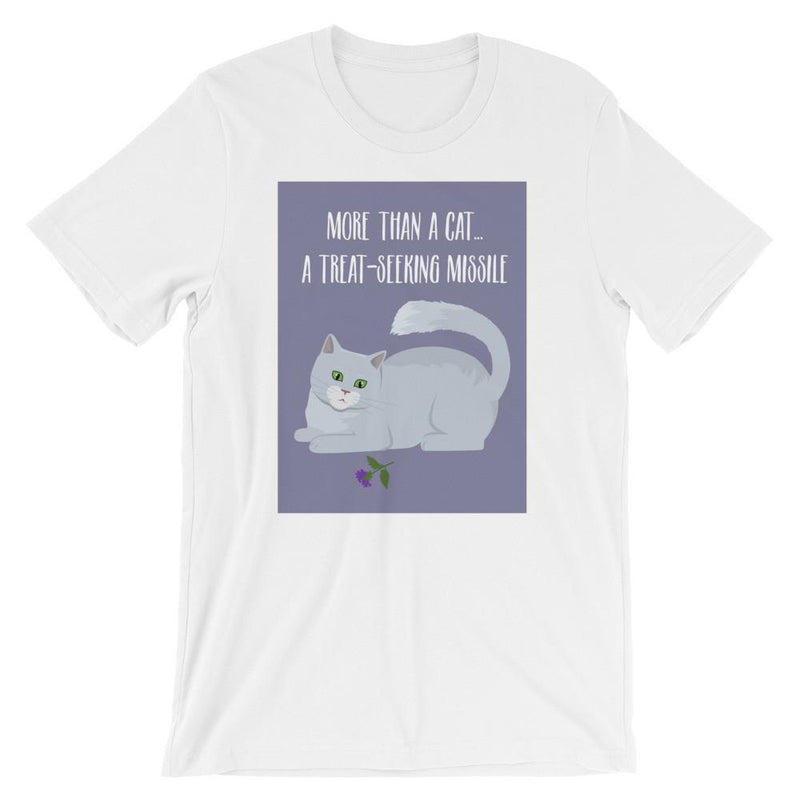 Catitude Cats 'Treat Seeking' Unisex Short Sleeve T-Shirt