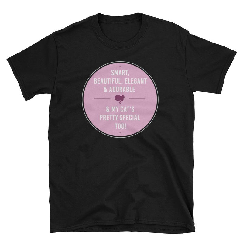 Wordy Cat 'Elegant" Unisex T-Shirt