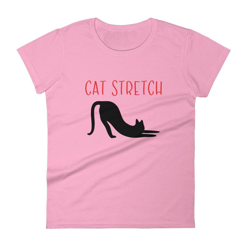 Yoga Cat 'Cat Stretch' Women's Short Sleeve T-Shirt
