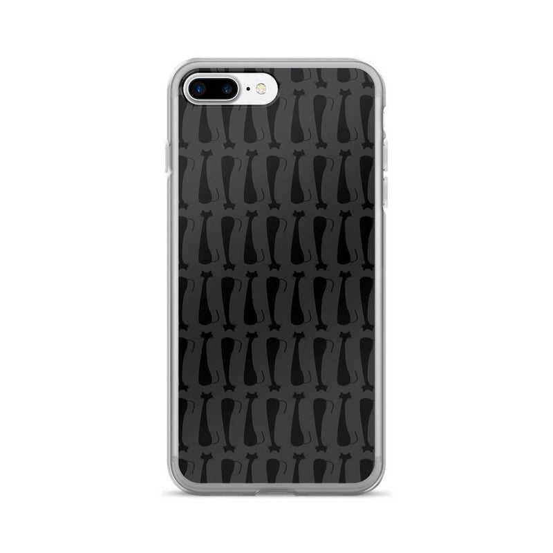 Pattern Cat 'Skinny Cat Black' iPhone 7/7 Plus Case
