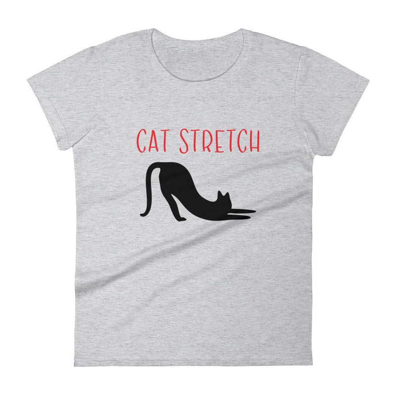 Yoga Cat 'Cat Stretch' Women's Short Sleeve T-Shirt