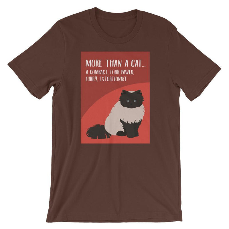 Catitude Cat 'Extortionist' Unisex Short Sleeve T-Shirt