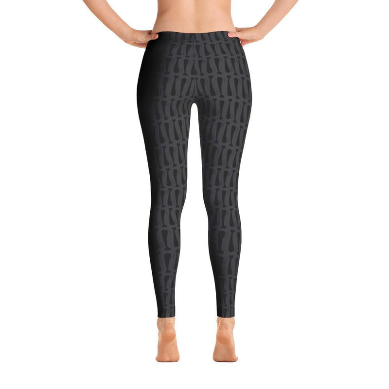 Pattern Cat 'Skinny Cat Black' Leggings