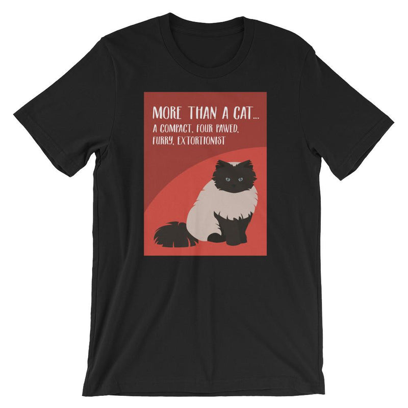 Catitude Cat 'Extortionist' Unisex Short Sleeve T-Shirt