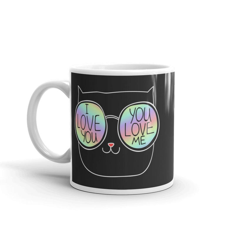 Summer Cat 'Love' Mug