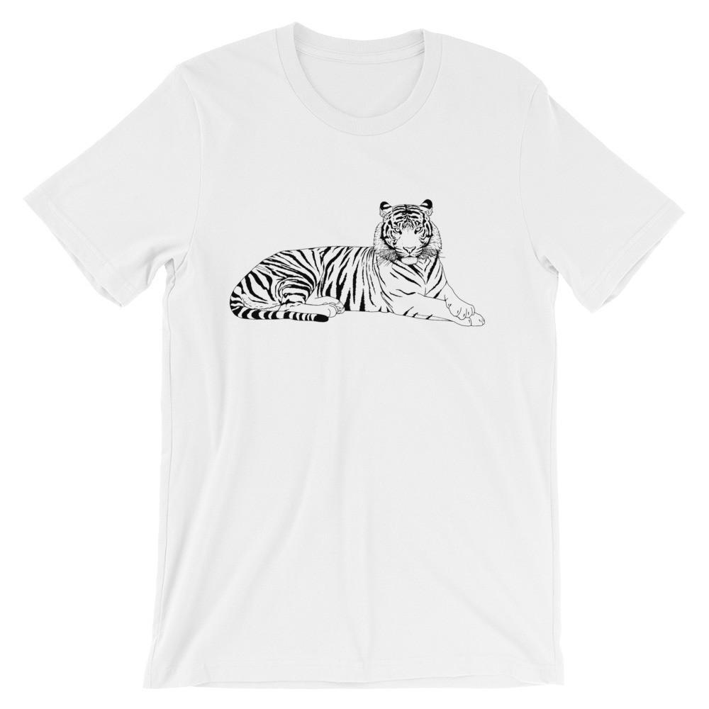 Wild Cat 'Tiger' Unisex Short Sleeve T-Shirt