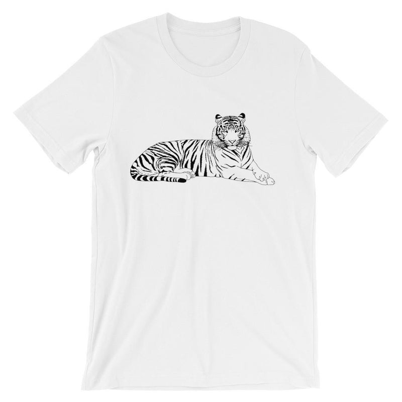 Wild Cat 'Tiger' Unisex Short Sleeve T-Shirt