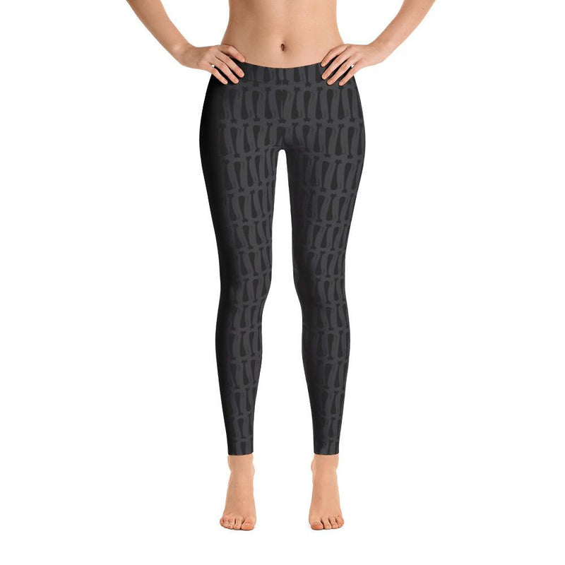 Pattern Cat 'Skinny Cat Black' Leggings