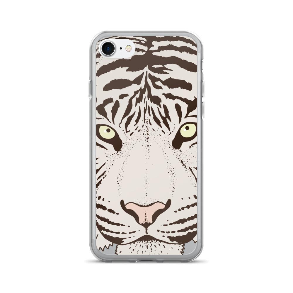 Wild Cat 'White Tiger' iPhone 7/7 Plus Case