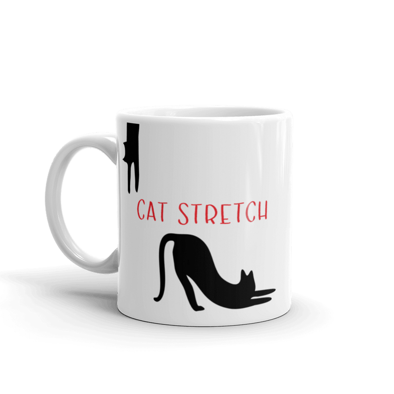 Yoga Cat 'Cat Stretch' Mug