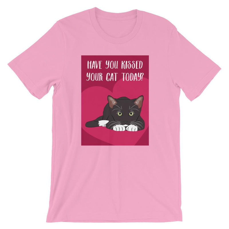 Catitude Cat 'Kiss' Unisex Short Sleeve T-Shirt