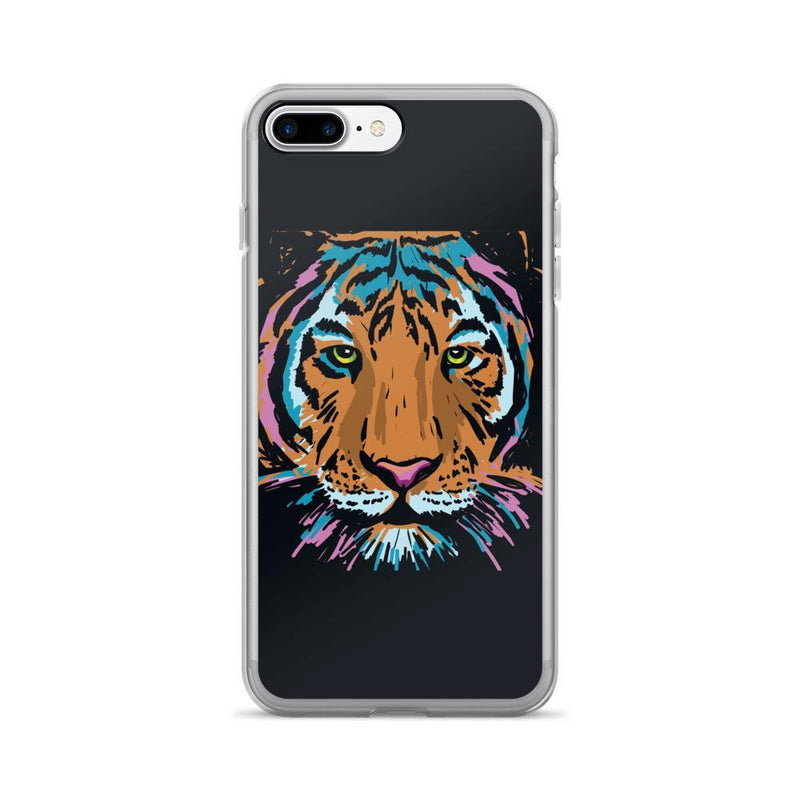 Wild Cat 'Colorful Tiger' iPhone 7/7 Plus Case