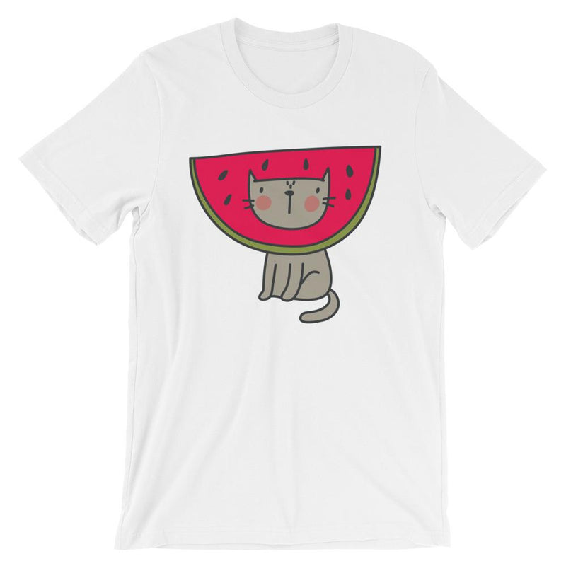 Summer Cat 'Watermelon' Unisex Short Sleeve T-Shirt
