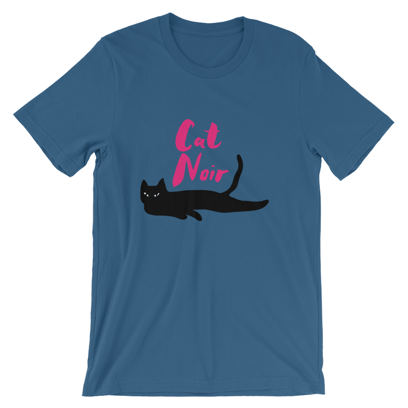 Cat Noir 'Pink' Unisex Short Sleeve T-Shirt