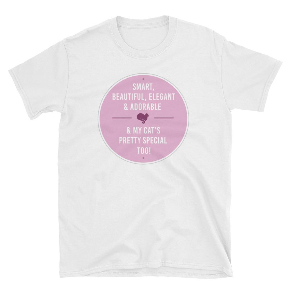 Wordy Cat 'Elegant" Unisex T-Shirt