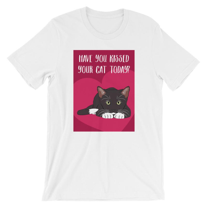 Catitude Cat 'Kiss' Unisex Short Sleeve T-Shirt