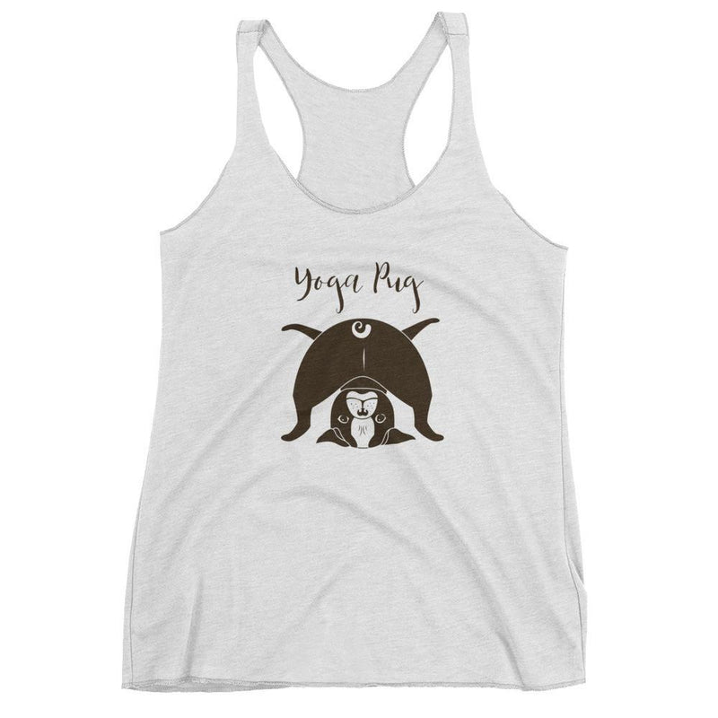 Yoga cat cool tank for women who love cats. Casual wear for cat lovers.
