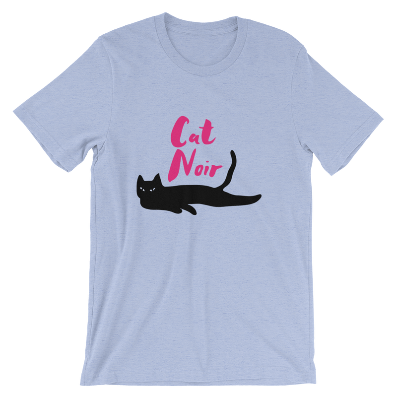 Cat Noir 'Pink' Unisex Short Sleeve T-Shirt