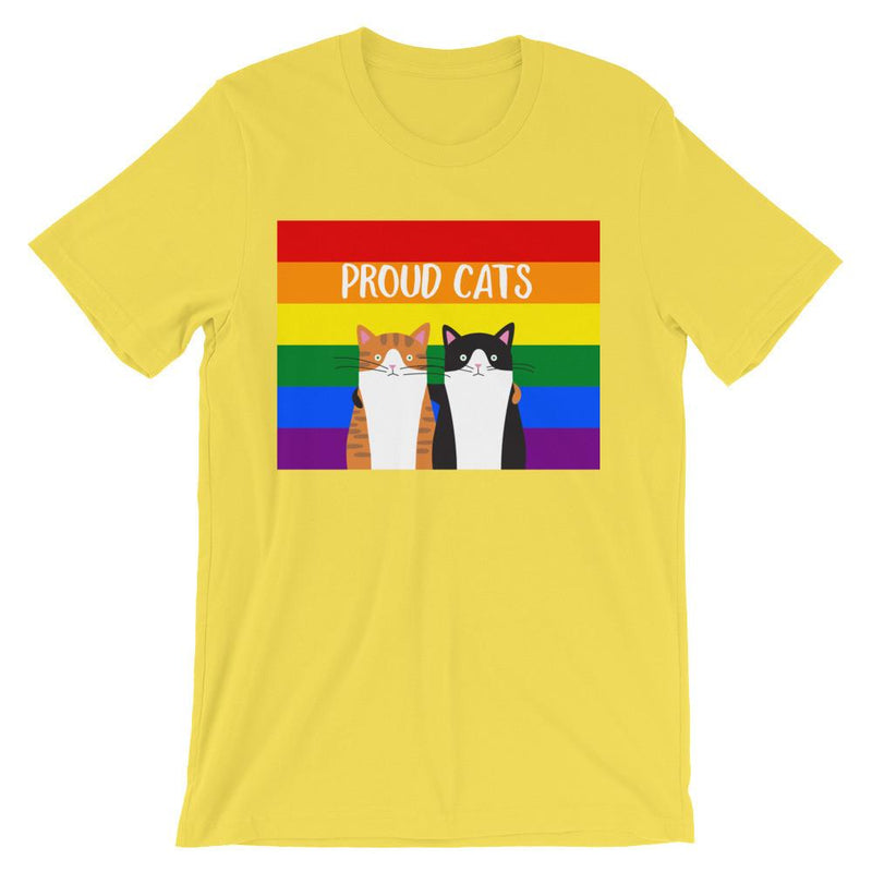 Cosmo Cat 'Proud' Unisex Short Sleeve T-Shirt