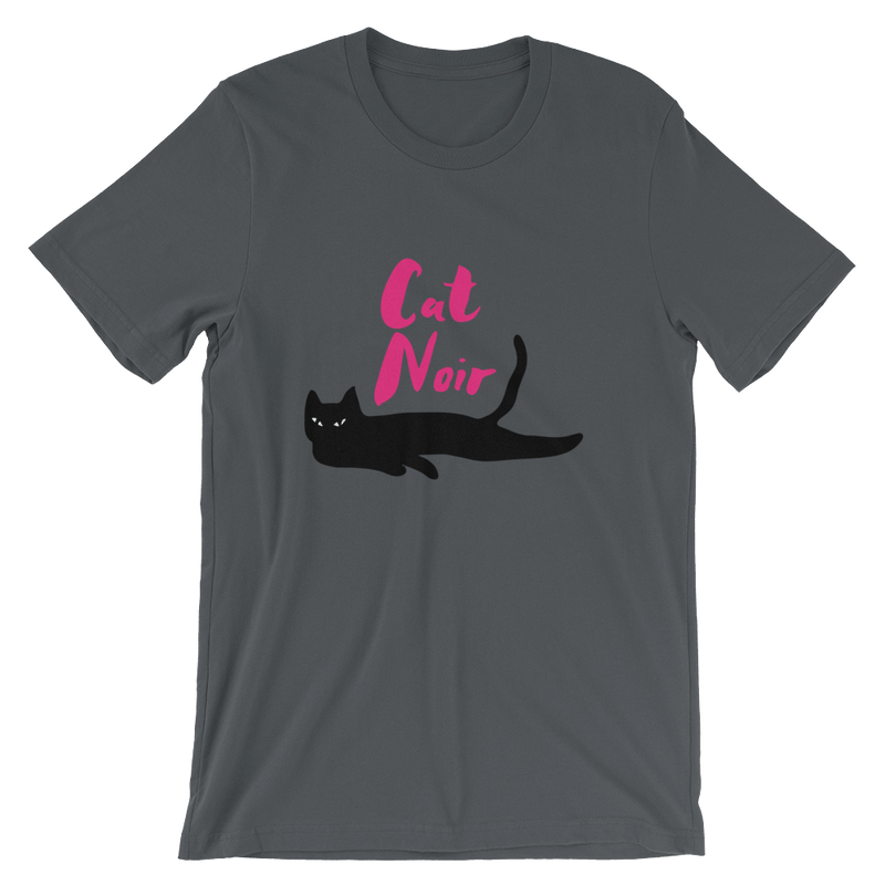 Cat Noir 'Pink' Unisex Short Sleeve T-Shirt