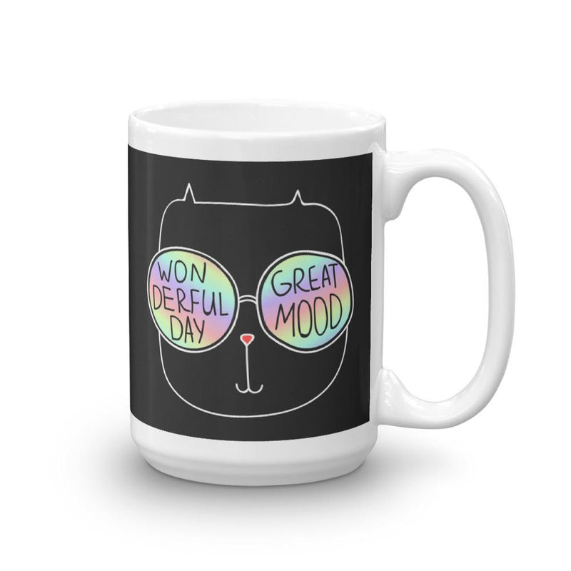 Summer Cat ' Mood' Mug