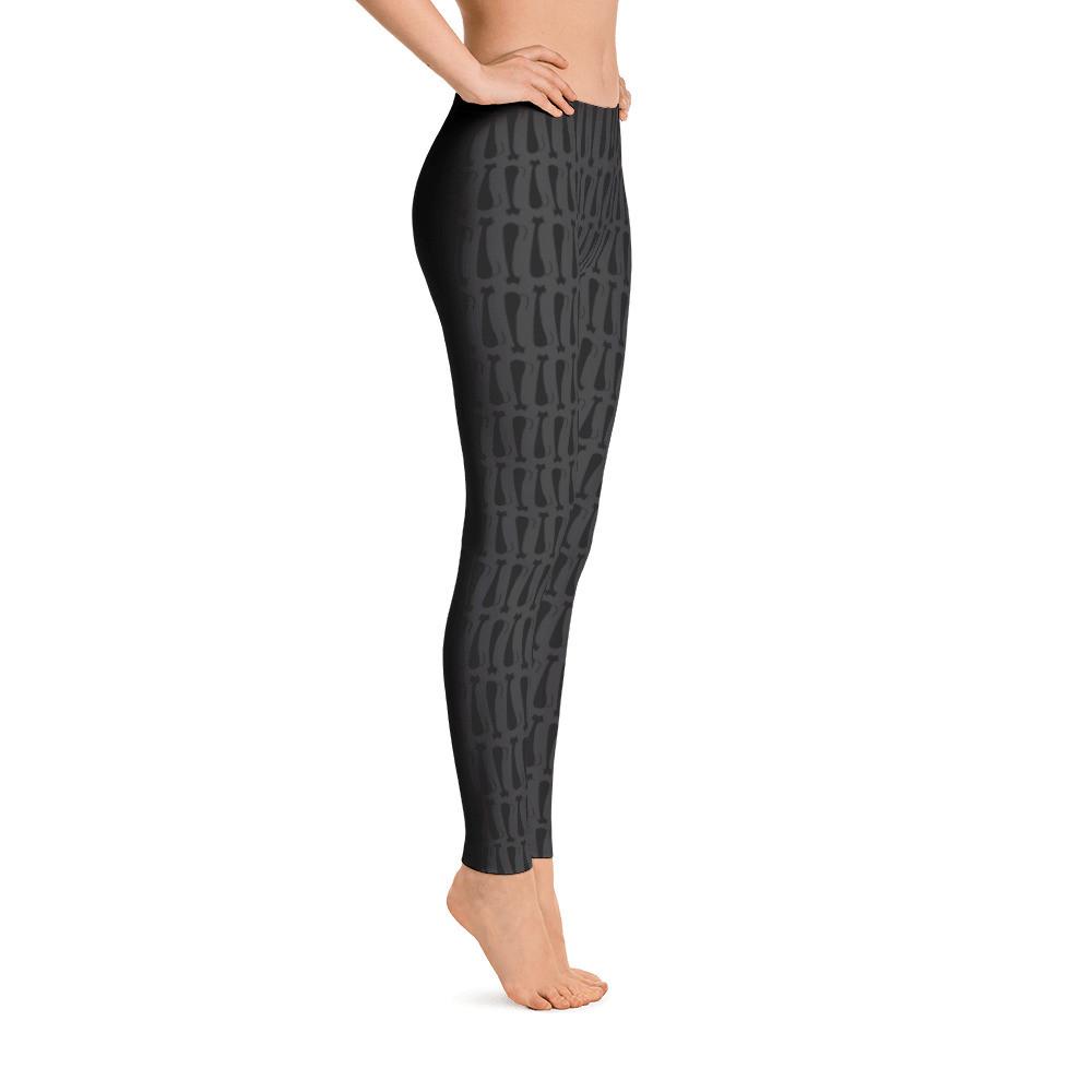 Pattern Cat 'Skinny Cat Black' Leggings