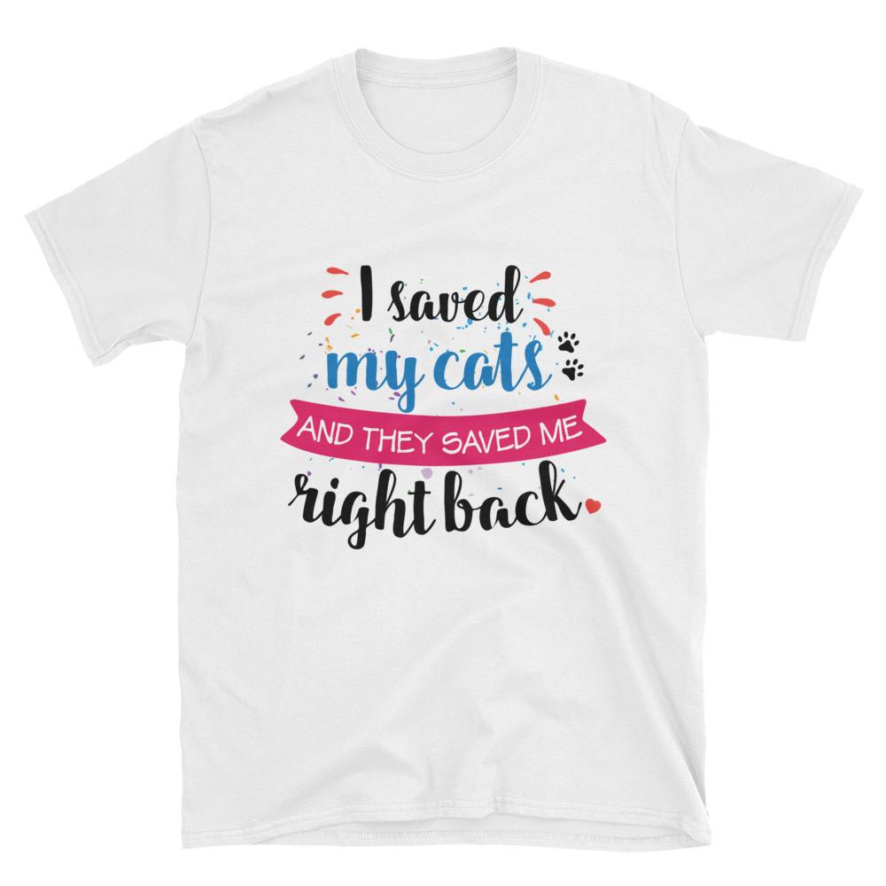 Wordy Cat 'Saved' Unisex T-Shirt