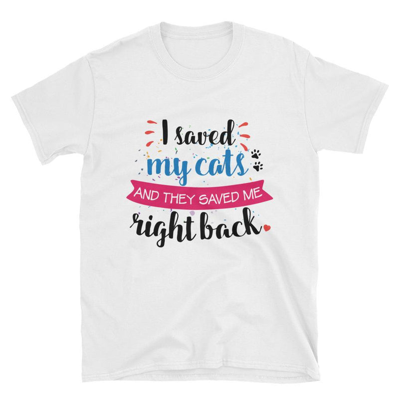 Wordy Cat 'Saved' Unisex T-Shirt