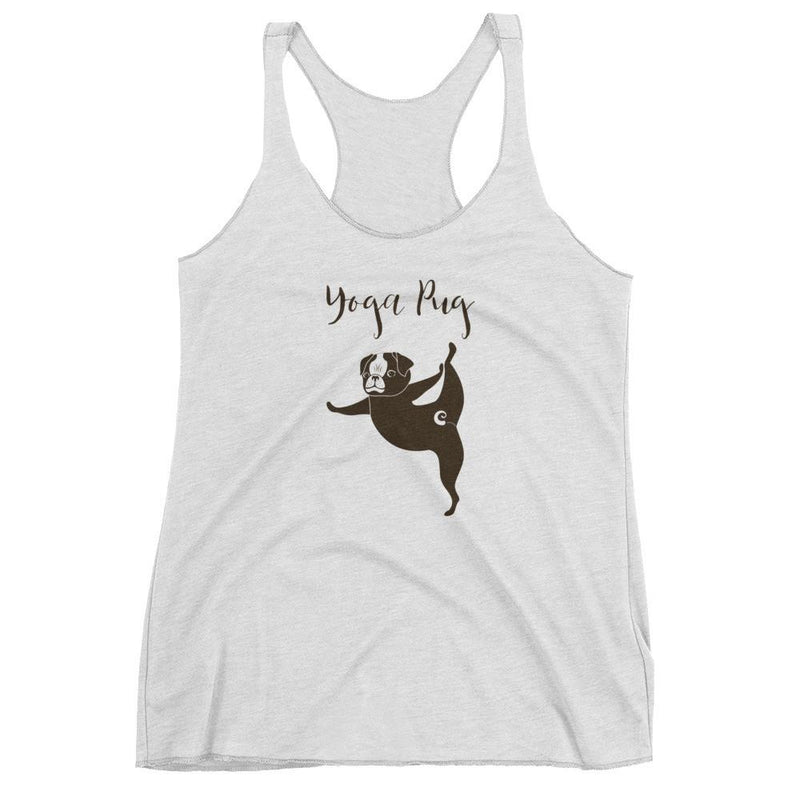 Yoga Pug 'Tippy Toes' Women's Tank Top