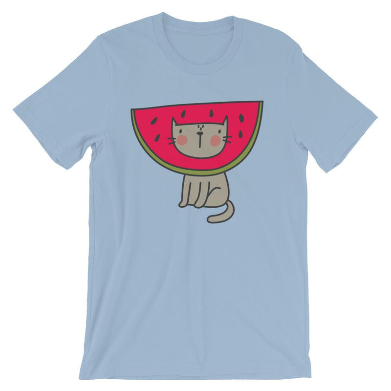 Summer Cat 'Watermelon' Unisex Short Sleeve T-Shirt