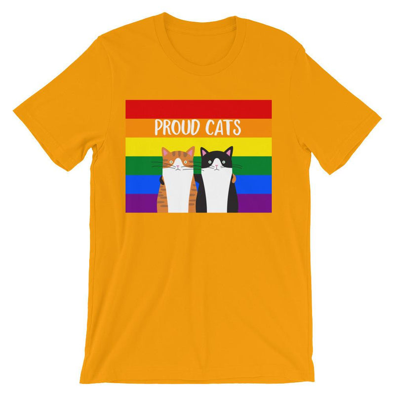 Cosmo Cat 'Proud' Unisex Short Sleeve T-Shirt
