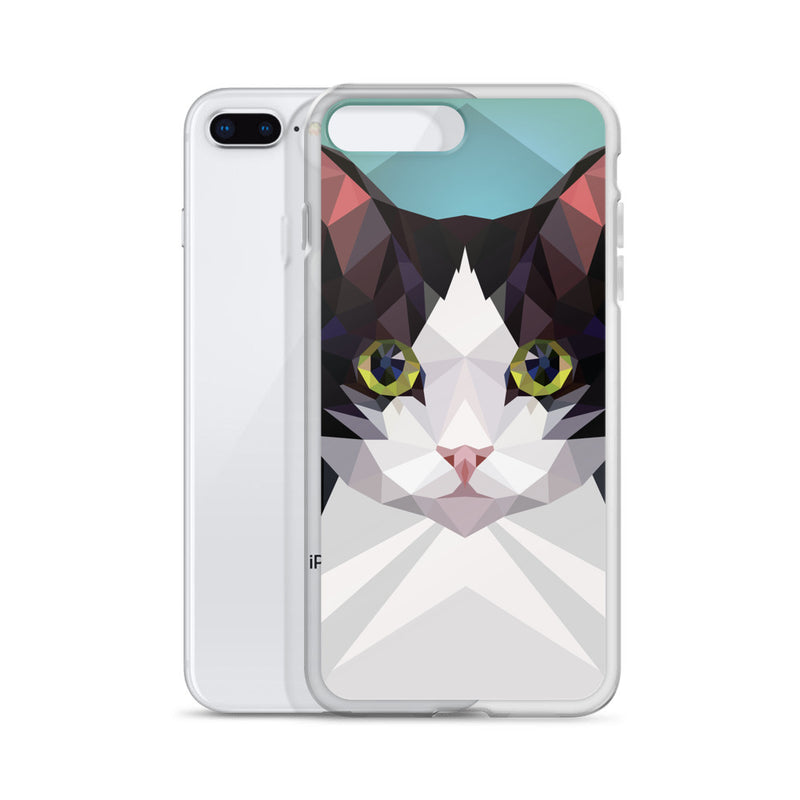 Color-Me Cat 'Tuxedo' iPhone Case