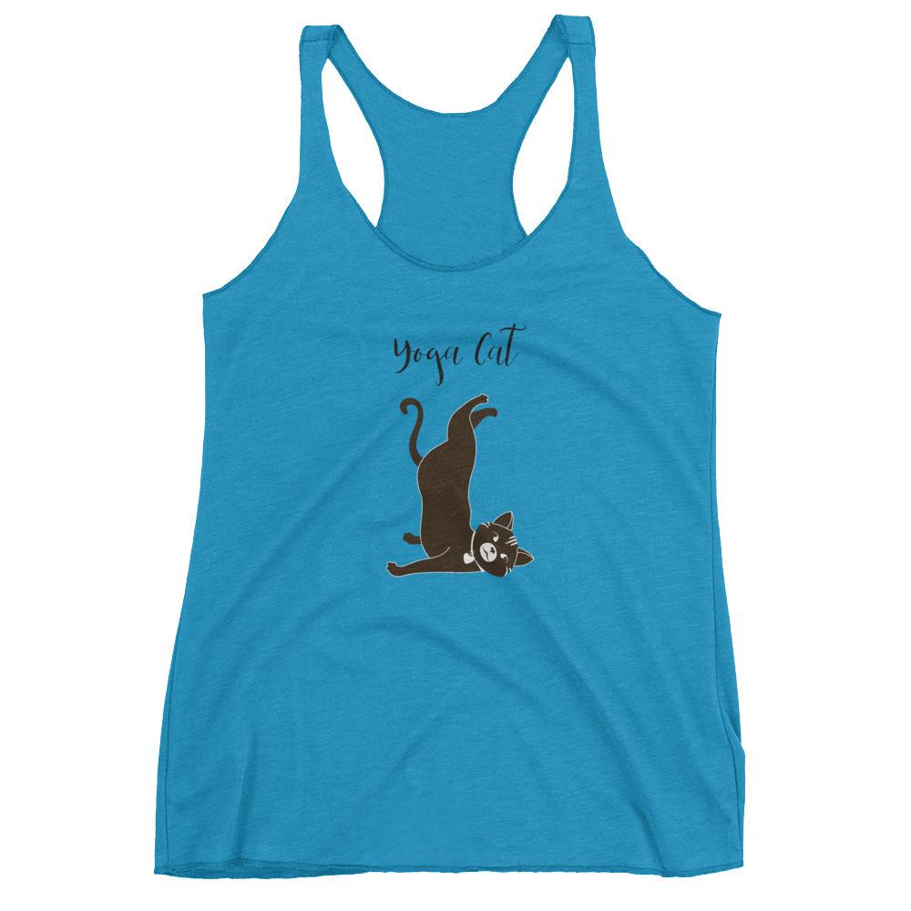 Yoga Cat 'Shoulders' Women's Tank Top