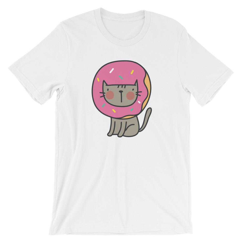 Summer Cat 'Donut' Unisex Short Sleeve T-Shirt