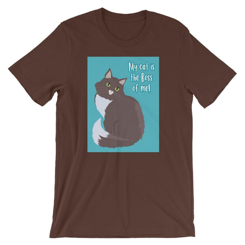 Catitude Cat 'Boss' Unisex Short Sleeve T-Shirt